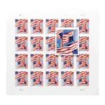 Panes U.S. Flags 2022 Forever Stamps