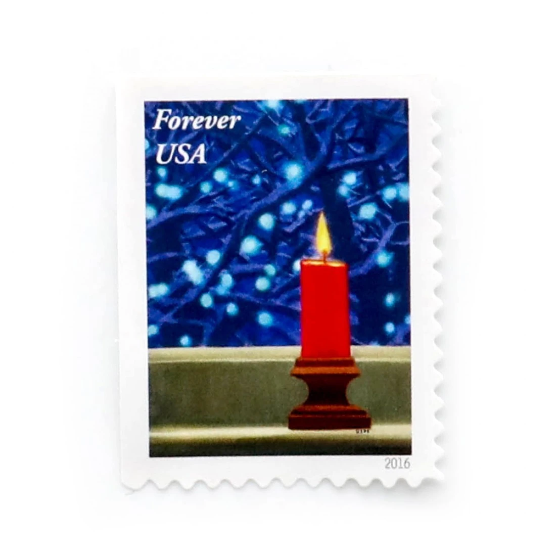 product_image_1767475388 2016 US Christmas Candle Forever Stamps Booklet