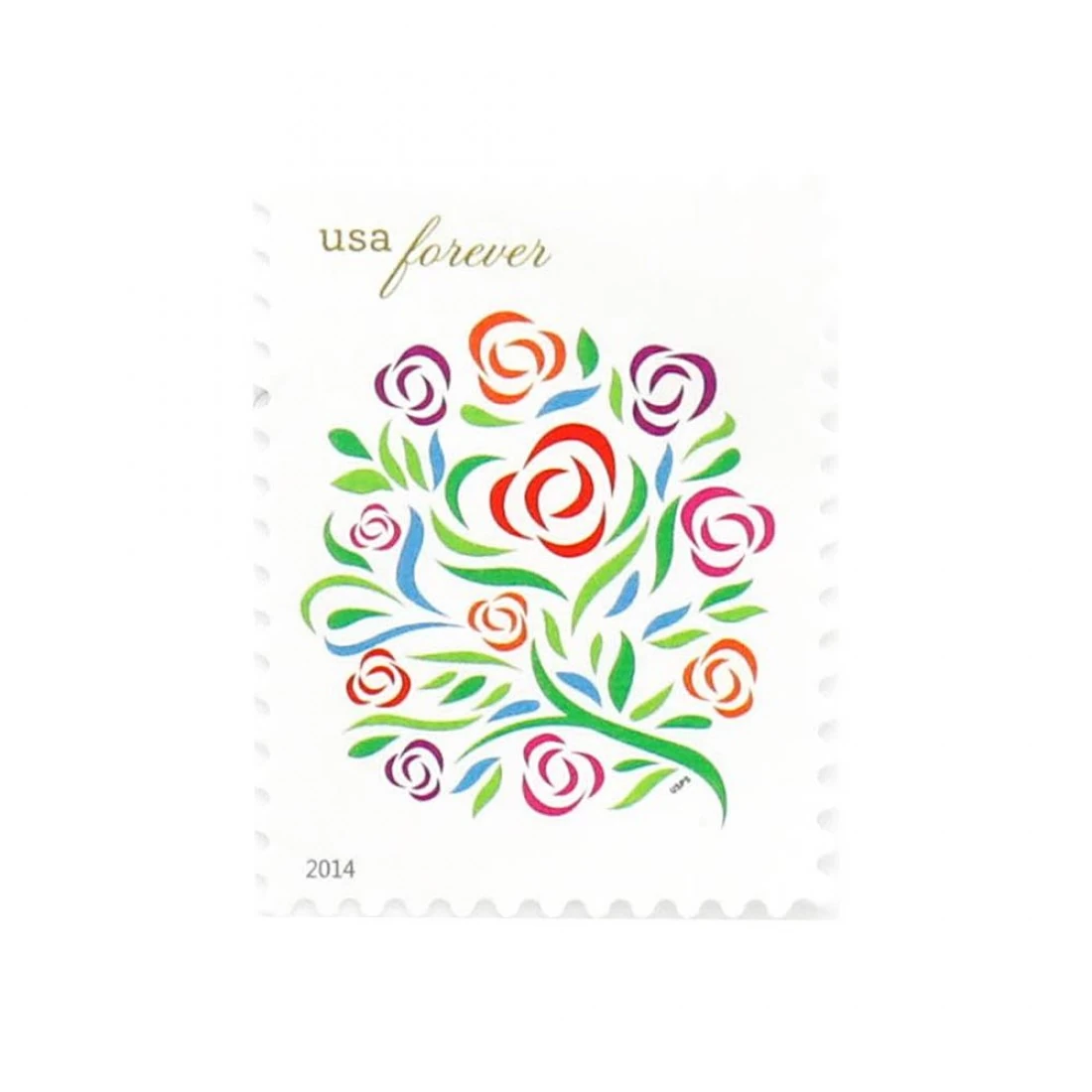 product_image_1767477936 2013 First-Class Forever Stamp - Wedding Series: Where Dreams Blossom